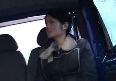 Awesome brunette babe with firm natural tits banging - nvdvid.com