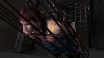 Glorious redhead girl is msturbating with sex-toy - icpvid.com