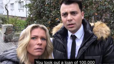 DEBT4k. Husband fucked the bitch letting the debt collector - nvdvid.com - Russia