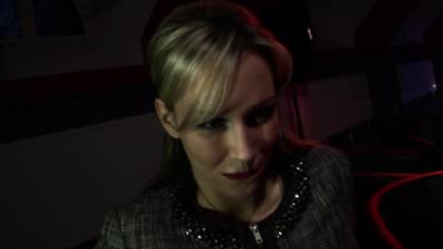 Busty milf goddess in nylons jumping a hard pecker - nvdvid.com