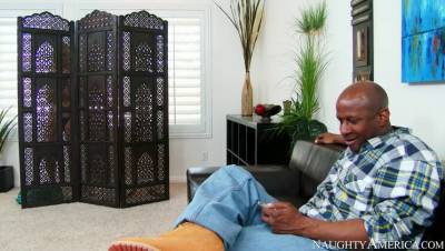 Aj Applegate - Prince Yahshua - AJ Applegate fucking in the couch with her small tits - xxxfiles.com - Usa