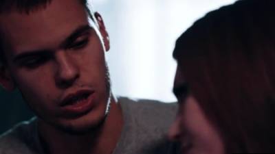 TS Izzy Wilde swallows a fat stiff cock - drtvid.com