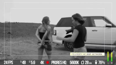 Mea Melone - Diva Aka Outside In The Desert Shooting With Mea Melone - upornia.com