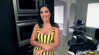 Alina Belle - Alina Belle - Behind The Scenes With Curvy Latin Hottie - upornia.com