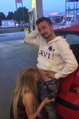 Getting A Random Blowjob In A Gas Station In Germany - hclips.com - Germany