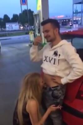 Getting A Random Blowjob In A Gas Station In Germany - hclips.com - Germany