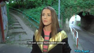 Skinny European Model Babe Blasted For A Few 100 Euros - upornia.com