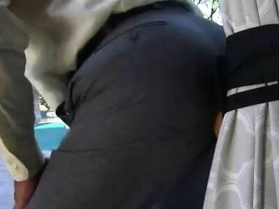 Dress Clothes Dildo Ride using my man cunt - nvdvid.com