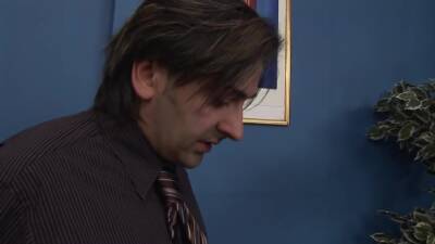 Alluring Cougar Gives A Mind-blowing Blowjob In The Office - upornia.com