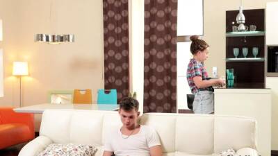 Teens fuck instead of dinner - nvdvid.com