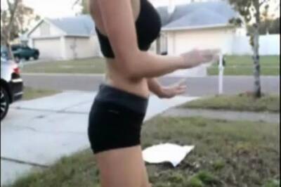 Lil C Naked Headstand - nvdvid.com