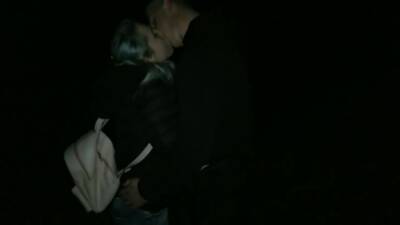 Night Blowjob In Public Park We Were Caught! - hclips.com