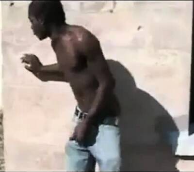 Str8 african men stroke public for money - nvdvid.com