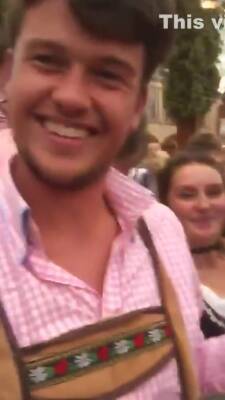 Wasted Girl Fingered On Oktoberfest - hclips.com