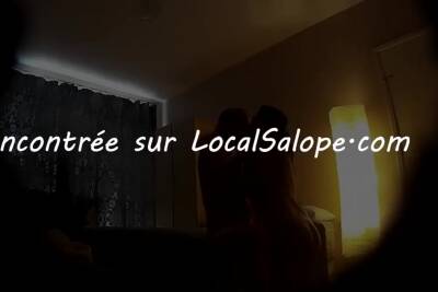 French Amateur Couple Sex After Work - voyeurhit.com - France