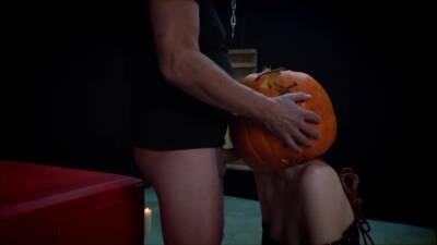 Anal Pumpkin Fuck - Haloween Sucks But In A Good Way - Painfull Pussy To Ass Fuck - Close Up Cream - upornia.com