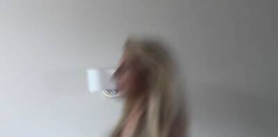 Striking brunette floozy Ashley enjoys sex with pal - nvdvid.com