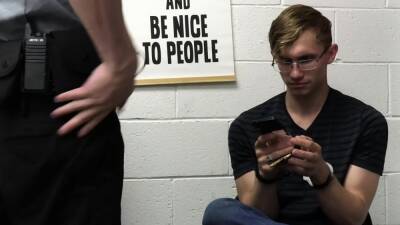 Handcuffed teen thief learning the rules - nvdvid.com