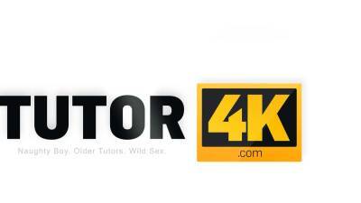 TUTOR4K. Sex with hot tutor helps fellow forget about all - nvdvid.com - Russia
