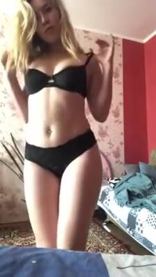 Girl Undressing For Her Premium Snaps - hclips.com