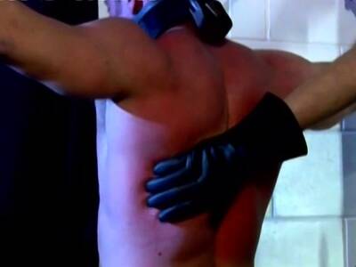 Muscular stud Derek Pain bound and flogged - nvdvid.com