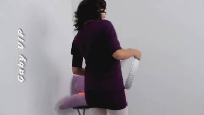 Purple Sweater Striptease And Masturbation - upornia.com