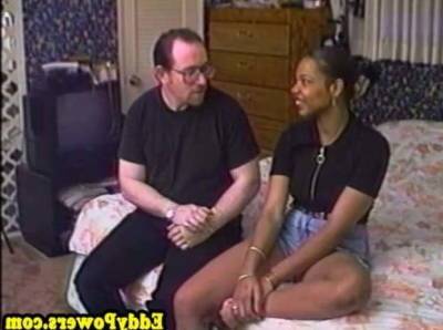 Vintage ebony amateur bouncing on hard cock - sunporno.com