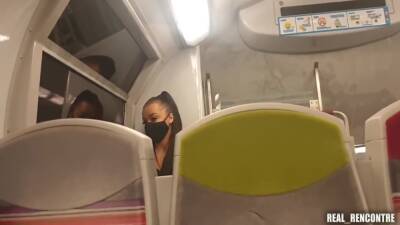 Daphne Klyde - A Tourist Ukrainian Fucked & Squirts In The Train With Daphne Klyde - hclips.com - Ukraine