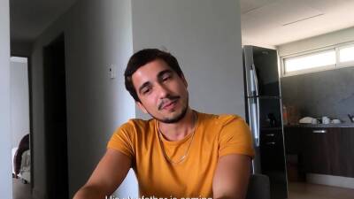 Amateur stud sharing his afternoon with hot latins - nvdvid.com