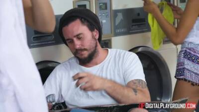 Adrian Maya - Laundry Day - porntry.com