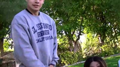 Tiny Trisha blowbang Outdoor - icpvid.com