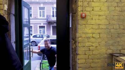 RIM4K. Girl with round tits licks ass of guy in his wildest sex dream - txxx.com