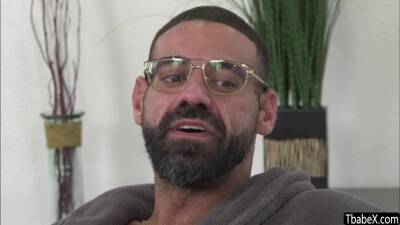 Blonde ts cutie Ivory Mayhem provides tender oral pleasure - fetishpapa.com