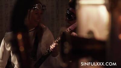 Erotic Steampunk Photoshoot With Dim-lit Sexy Time - upornia.com - Usa