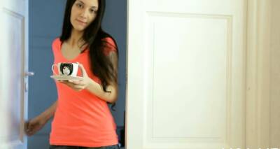 Magical brunette russian Engi adores fucking around a lot - icpvid.com - Russia