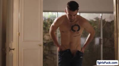 Brunette ts asshole rammed by neighbor - fetishpapa.com