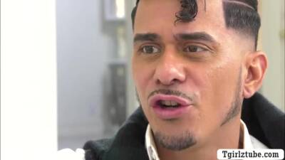 Busty TS Jade Venus barebacked by counselor - fetishpapa.com