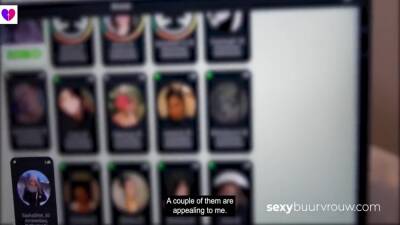 Dutch Porn: He Fucks, She Eats Chips - hclips.com - Netherlands