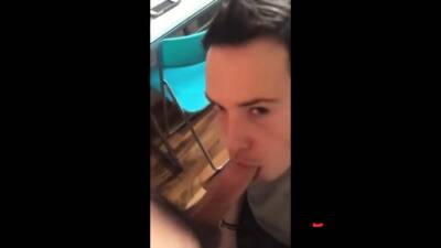 Cumming in the twink's mouth and he swallows it all - nvdvid.com