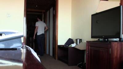 Curly Ebony in Bikini Grinding For A Job - nvdvid.com