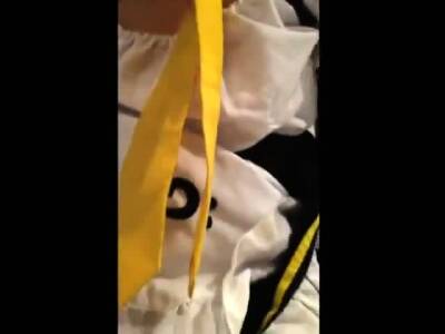 Amateur Asian CD cums while riding cock - nvdvid.com