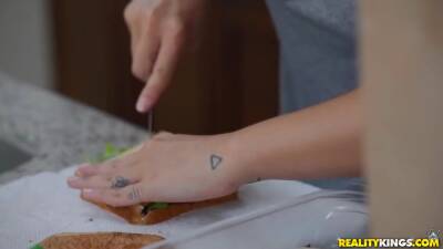 Sexy Blonde Babysitter That You Cant Miss - upornia.com