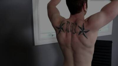 Sturdy smooth amateur strokes his shaft - nvdvid.com