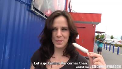 Outdoor Public Blowjob - upornia.com - Czech Republic