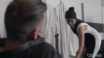 Insanely Hot Brunette Domina Finally Gets Her Hands On Him - upornia.com