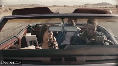 Seth & Gabbie Fuck On Car Hood While Her Bf Is Away - upornia.com