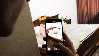 SISPORN. Excited minx catches stepbro peepin - nvdvid.com - Russia