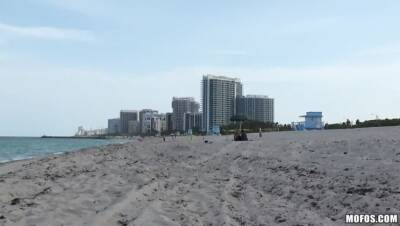 Alaina Kristar - Public Beach Bang in a Tent - porntry.com