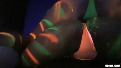 Blacklight Foursome - porntry.com