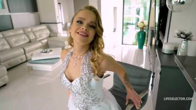 White Wedding Dress And A Tramp Stamp - upornia.com